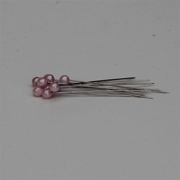 Perlenål Rosa 6x65 36 gram